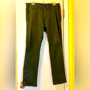 Matchstick Argus chinos trousers khaki pants Olive Green Men’s size 34x29